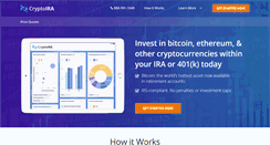 Desktop Screenshot of cryptoira.com
