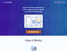 Tablet Screenshot of cryptoira.com